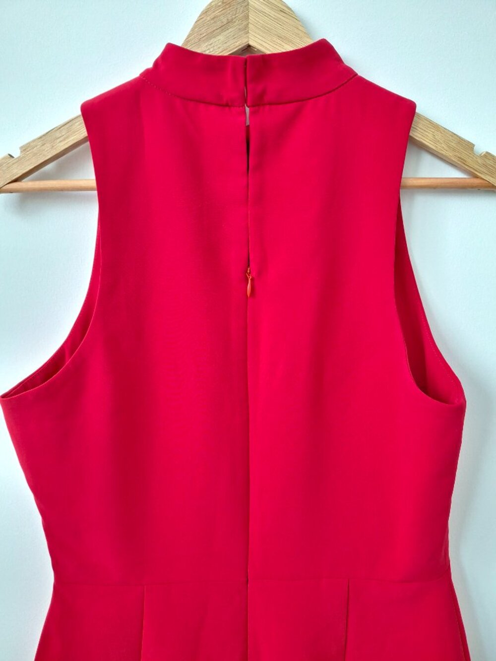 (New) Amanda Uprichard – Marshall Mini Dress (Red) Women's Medium - Picture 9 of 16